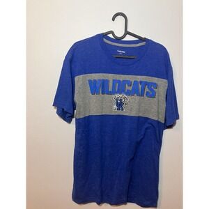 University Kentucky UK Wildcats shirt Captivating Apparel Medium Emblem Blue Men